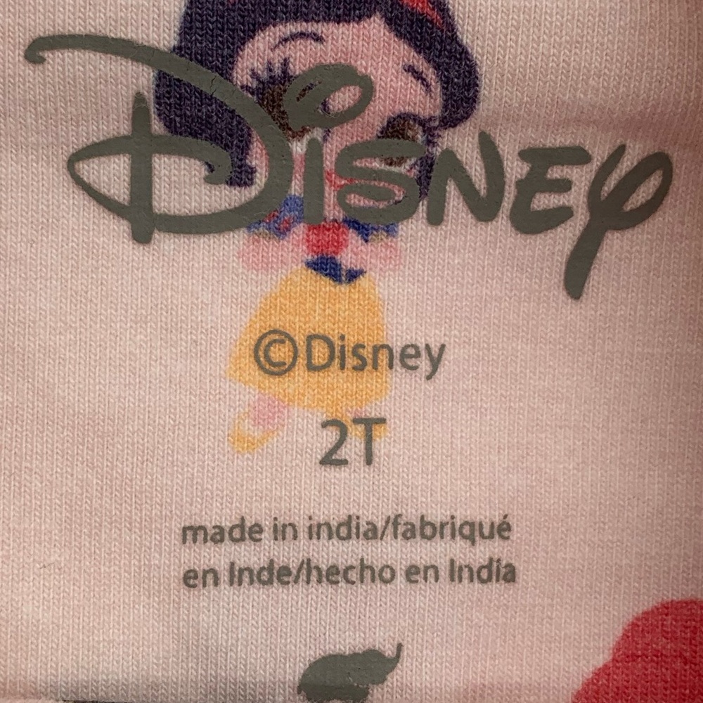 Disney Pink Princess Dress with Tulle Skirt 2T - Picture 3 of 5